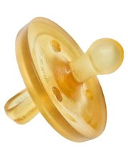 Newborn Pacifier with Shorter Nipple 100 Natural Rubber Handcrafted in Italy