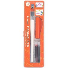 Pilot Parallel Calligraphy Pen 2-Color Black/Red 1.5mm Nib Handwriting School