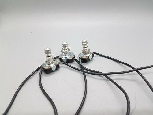 4 Interruttori Rotativi Leviton 90572 ON/OFF 6A 125V 3A 250V - Nickel, Stile Tradizionale