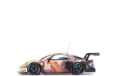 ixo 1:18 Porsche 911 RSR #56 Team Project 1 - Winner LMGTE AM 24h Le Mans 2019