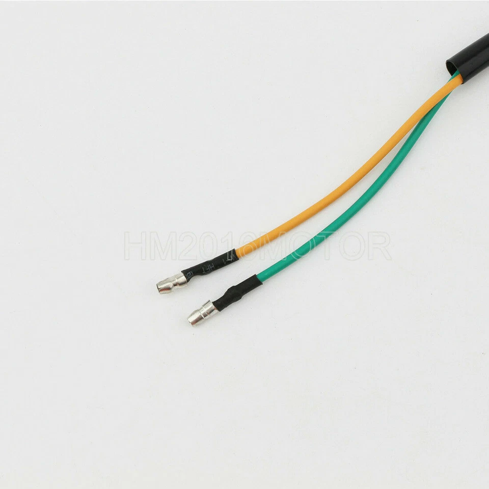 Mini intermitente de plástico 2 piezas Bullet 2,4" para Yamaha V Star 1100 1300 650 950 Foto 4 de 4