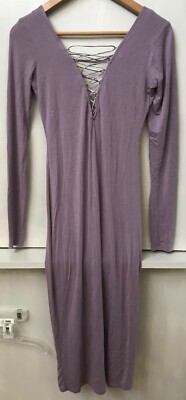 chinese dress ladies Kenzie Purple Lace Cutout Maxi Dress