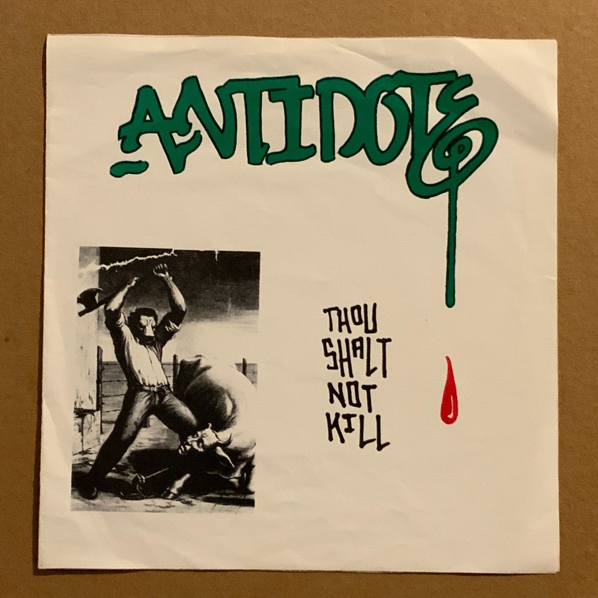 Antidote – Thou Shalt Not Kill 7'' EP (1983) Antidote Records ARI