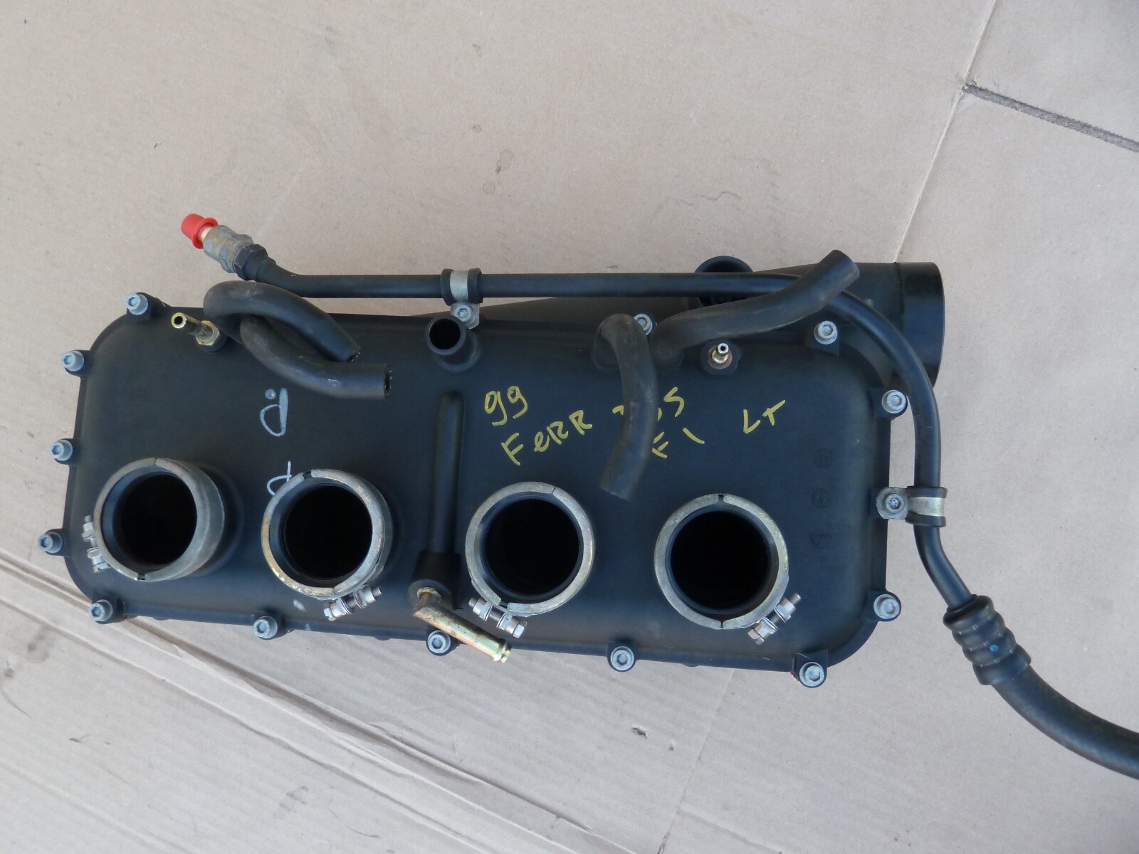 Ferrari 355 Intake manifold Plenum Air Flow housing OEM F355 F1 Left Drivers Sid