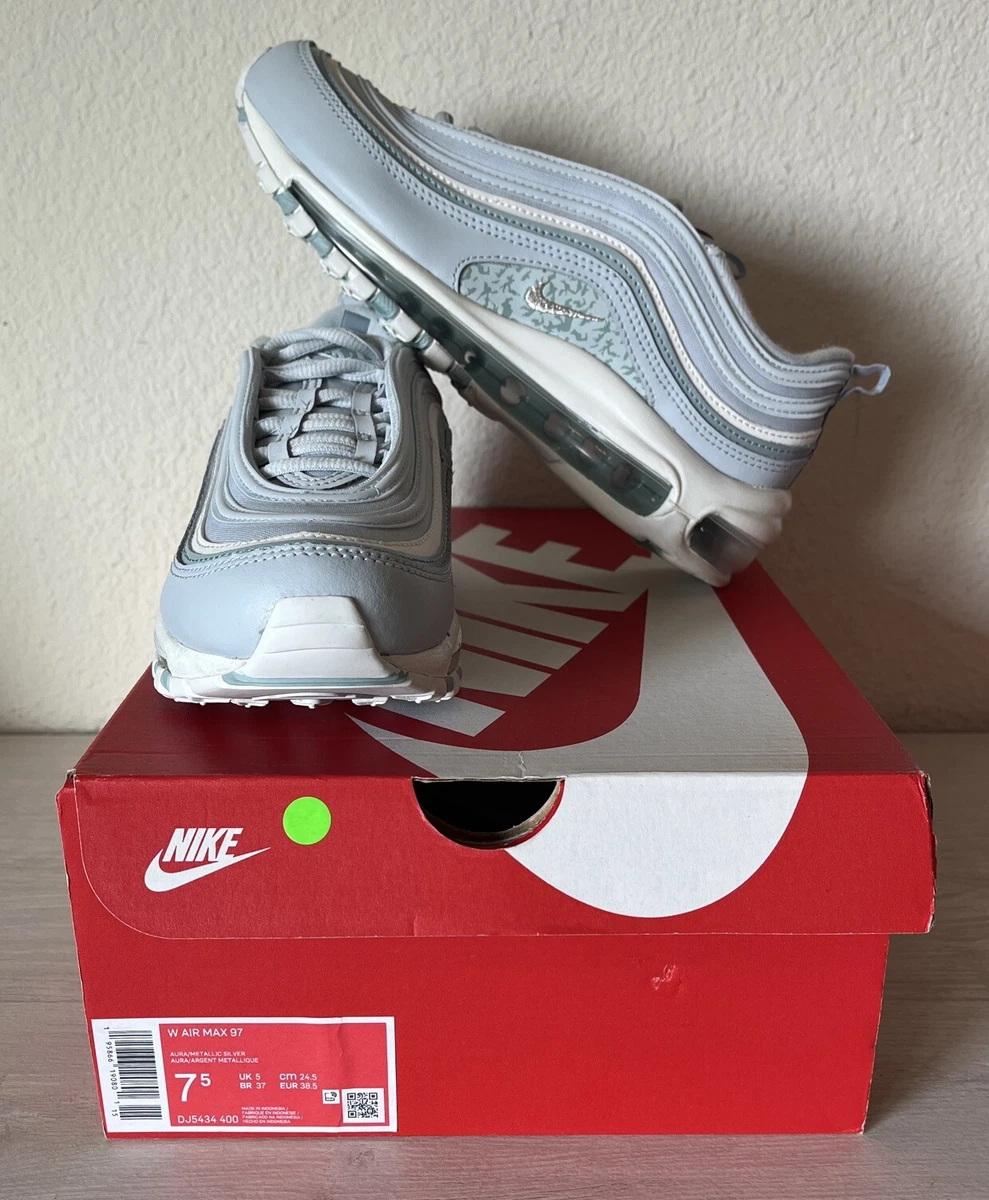 Size 7.5 Nike Air Max 97 Blue Camo 2022 eBay