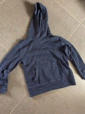 Gap Kids Navy Blue Hooded Sweatshirt Size Small 6-7T