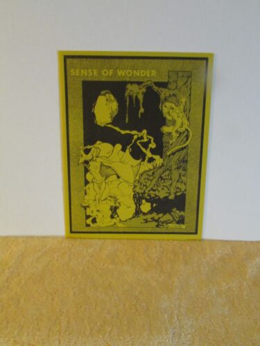 SENSE OF WONDER #11 (1972) Bill Schelly comics fanzine Steve Ditko, Cockrum