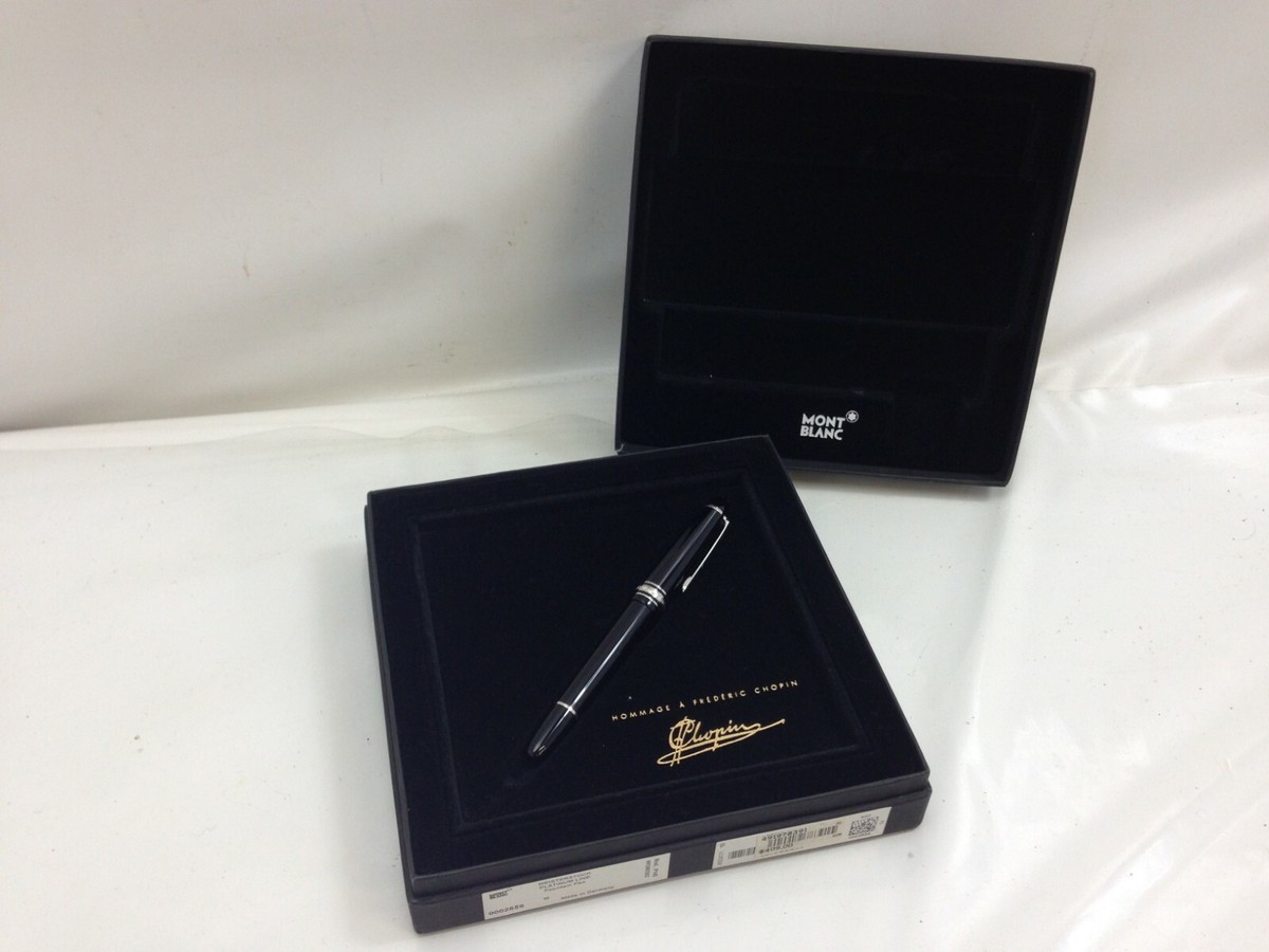 Auth Mont Blanc Meisterstuck Hommage a Frederic Chopin Pen & CD