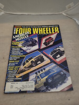 Four Wheeler Magazine September 1986 American Hot Swaps Muscle Flexing v-8 Power
