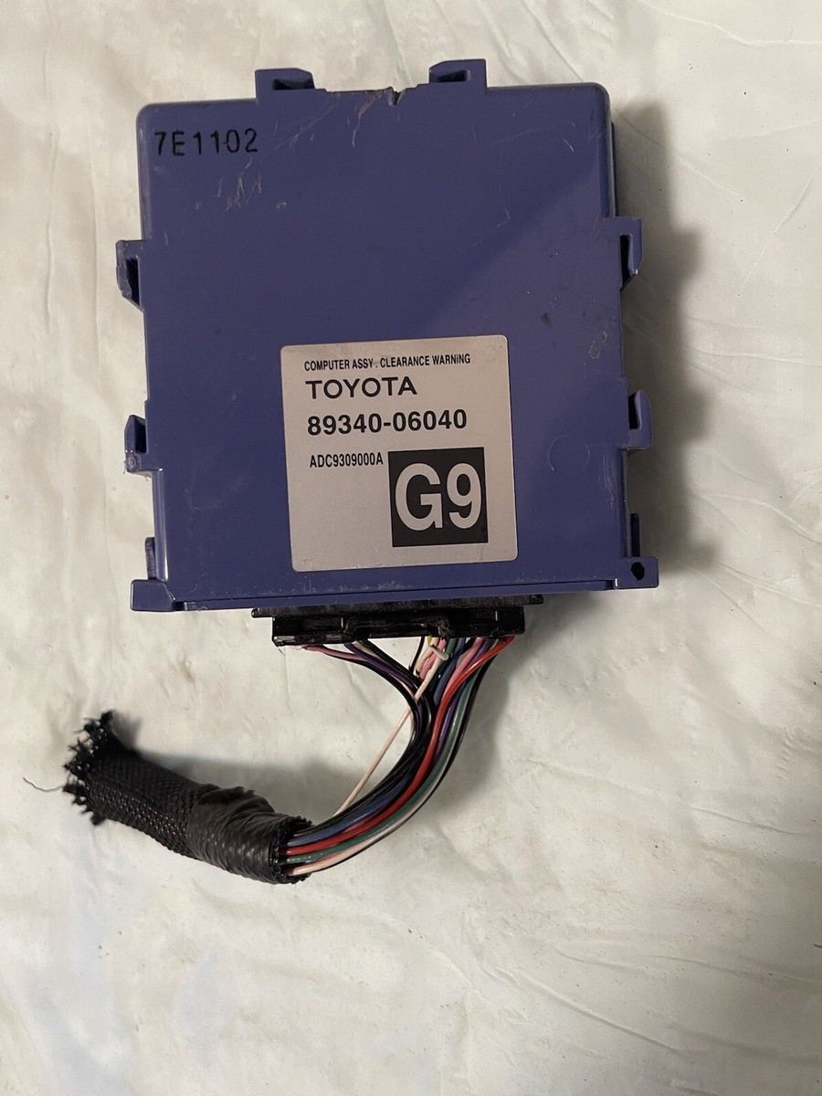 2016-2018 LEXUS ES350 DRIVER PARK ASSIST CONTROL MODULE 89340