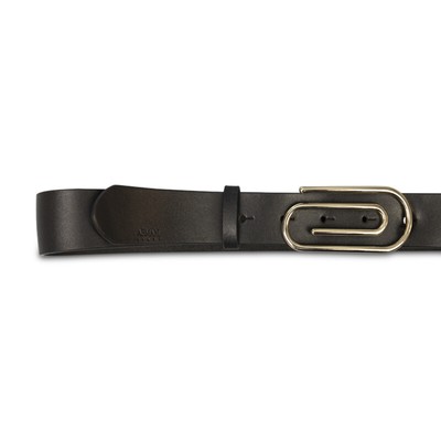 Armani Ledergürtel Schwarz 921043 Herren