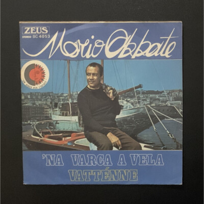 Mario Abbate Vinyl 7'' 45 RPM 'Na Varca A Vela / Vatténne / BE419 New