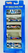 Vintage 1995 Hot Wheels Race Team Gift Pack Mattel Track System