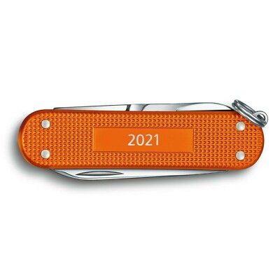 NEW VICTORINOX CLASSIC TIGER ORANGE ALOX 2021 | eBay