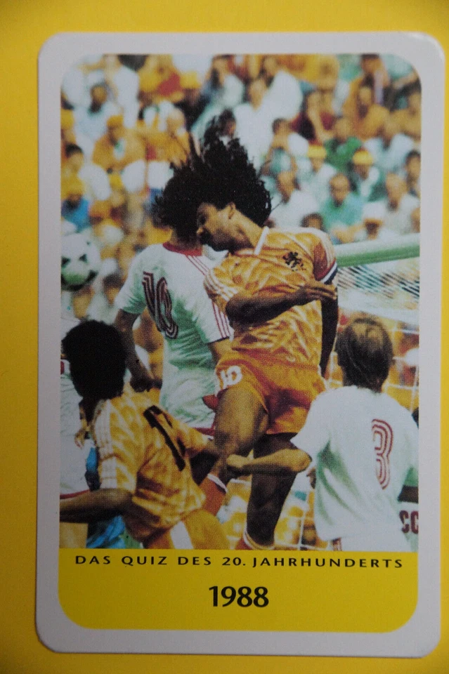 Ruud Gullit - 1997 Harenberg - Niederlande - Euro 1988 - no Panini - NM cond - Bild 1 von 2