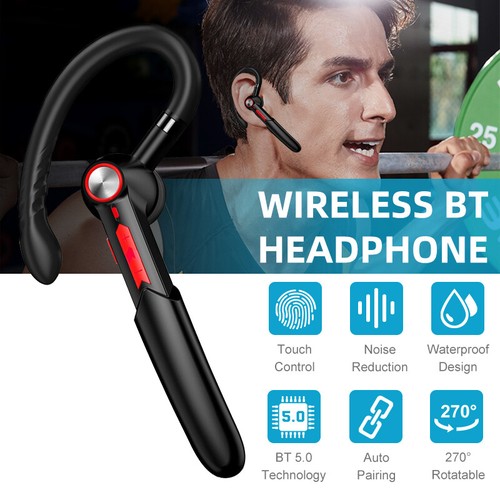 Single Ear Hook Wireless Earphone 