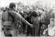 Yan Morvan Saida Juin 1982 Guerre Israel OLP Liban Tsahal Civils Tirage d'époque