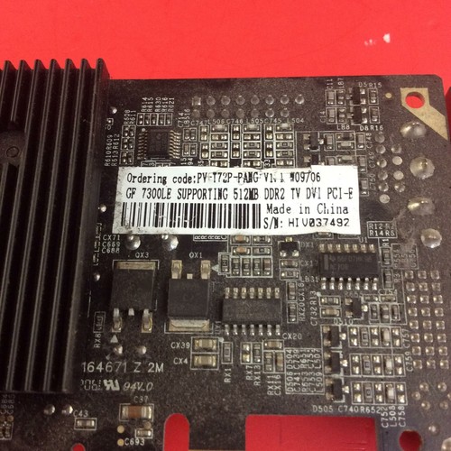 Nvidia GeForce 7300 LE w/ TurboCache Supporting 512MB DVI PCI-E PV-T72P-PANG - Picture 5 of 5