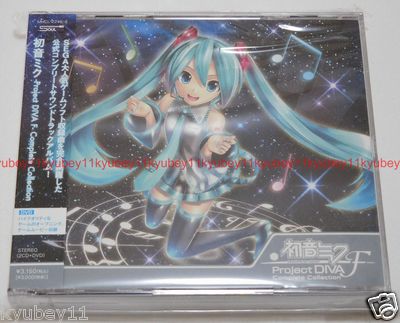 New Hatsune Miku Project DIVA f Complete Collection 2 CD+DVD Japan