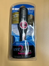 NEW Remington Wet 2 Straight Flat Iron S-8001 Tourmaline Ceramic Straightener