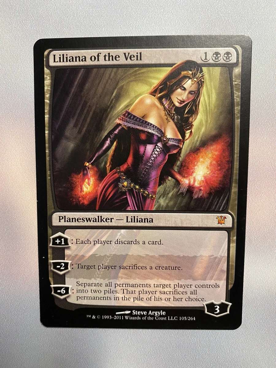 MTG Liliana Of The Veil ISD Innistrad Magic The Gathering NM/M