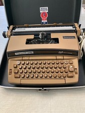 Smith Corona Coronet Super 12 Coronamatic Typewriter With Case Vintage thumbnail