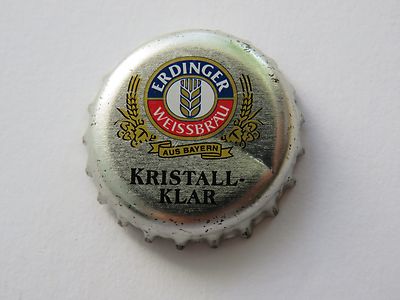 BEER Bottle Cap ~ ERDINGER Weissbrau Kristall-Klar ~ Bayern ~ Erding, Germany
