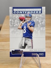 Daniel Jones 2019 Panini Contenders #RYA-DJ Rookie of the Year Contenders Giants
