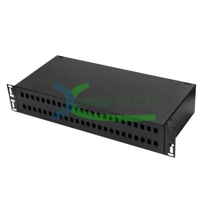 48 Core Empty Box 48 Ports SC LC Patch Panel Fiber Optic Terminal Box #A6-29