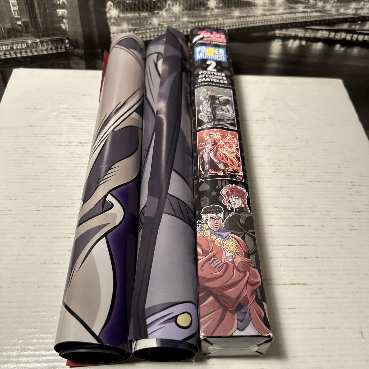 jojo's bizarre adventure Poster Lot of 2 Posters 12x18 Anime Manga