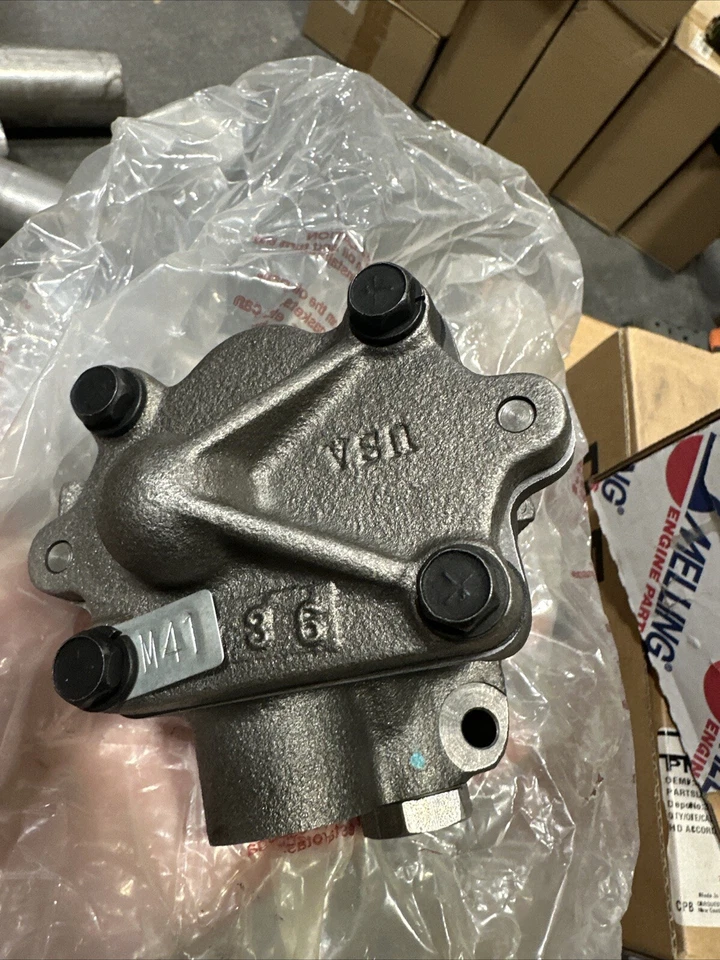 Bomba de aceite de motor - Stock Melling M-41 Foto 2 de 4