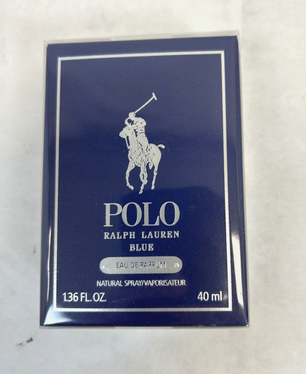 POLO BLUE BY RALPH LAUREN FOR MEN 1.36oz / 40ml EAU DE PARFUM SPRAY NIB