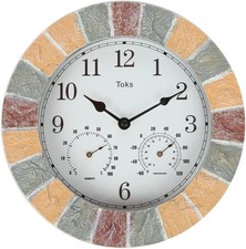 Large Outdoor Indoor Clock Waterproof Wall Cl...