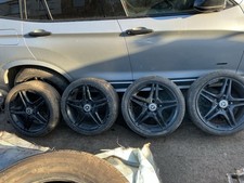 MERCEDES CLA C117 BLACK AMG 18 INCH 5STUD ALLOY WHEEL  A1764010302 SET OF 4