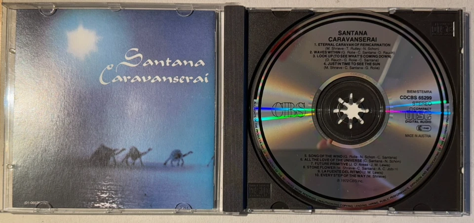 Santana - Caravanserai - CD - guter Zustand - Bild 3 von 3