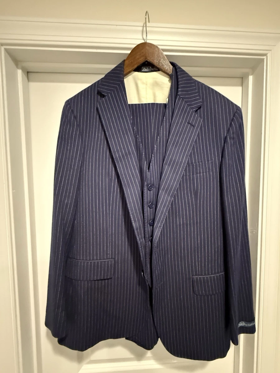 Polo Ralph Lauren Blue Striped Suits & Blazers for Men for sale | eBay