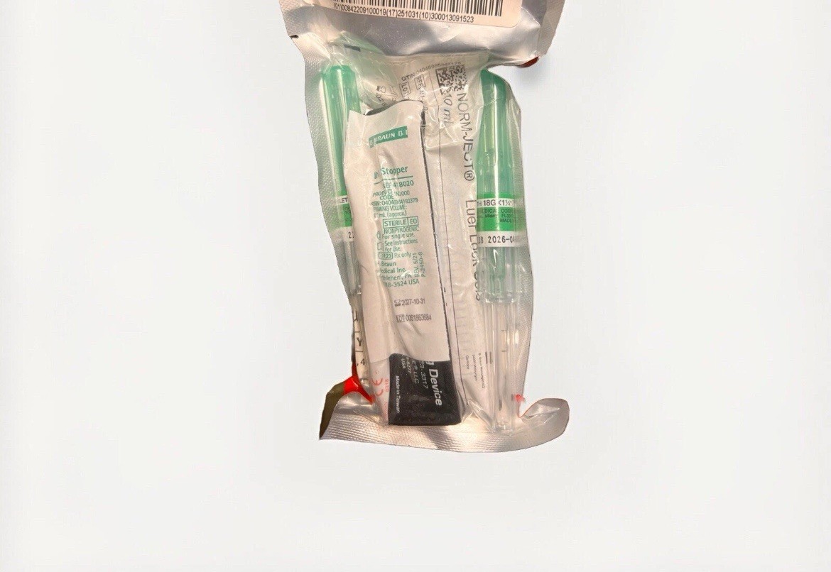 NAR Needleless Saline Lock Kit 30-0013, exp. 07-31-2021