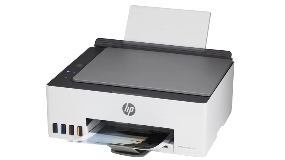 HP Smart Tank 5105 WLAN All-in-One Farbdrucker + Tinten - Bild 2 von 4