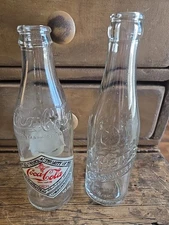 Vintage/General Store Advertising Coca Cola(Commemorative) & Dr Pepper Bottles