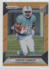 2016 Panini Prizm Rookie Orange Prizm 245/299 Leonte Carroo #272 9b4