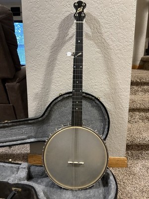 Mike Ramsey - Ramsey Special 12  Scalloped Open Back Banjo Cherry/Maple