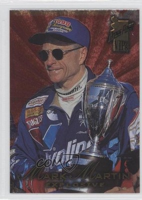 1998 Press Pass VIP Explosive Mark Martin #50 HOF 0e3