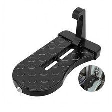 Car Door Step Aluminum 400lb Capacity Anti-Slip Foldable Vehicle Latch