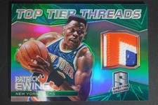 2014-15 Panini Spectra Patrick Ewing Top Tier Threads Patch Green /5 DA465