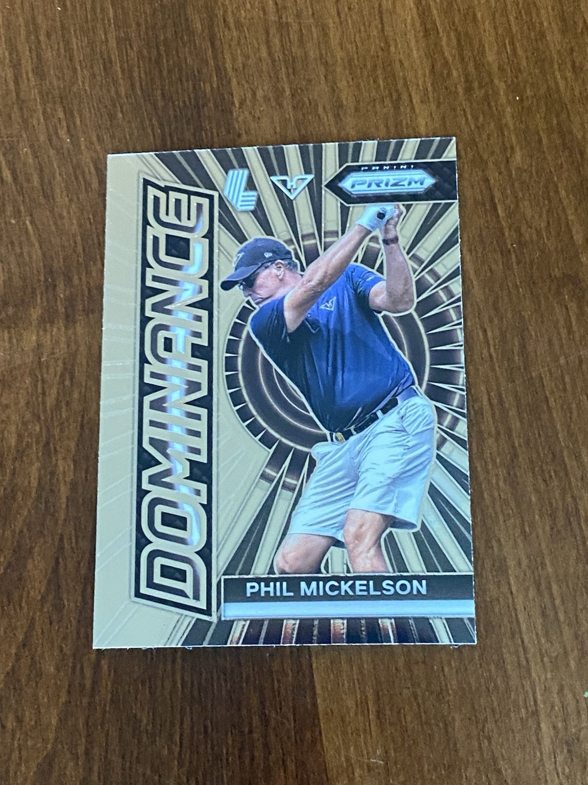 Phil Mickelson #14 Golf Cards 2024 Panini Prizm LIV Dominance trading card — raw and PSA graded price guide