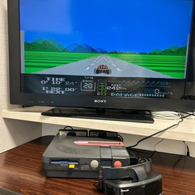 SHARP Twin Famicom Console System AN-500 Black [Maintained Belt Replaced]