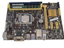 Scheda Madre ASUS HB1M con processore e memorie
