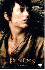 Elijah Wood signed 11x17 Poster Frodo Baggins The Lord of the Rings JSA