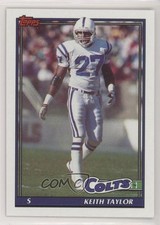 1991 Topps Keith Taylor #348 00ah