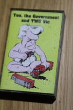 Vintage Cassette Transport Workers Union Bob Hawke You The Government & TWU Vic